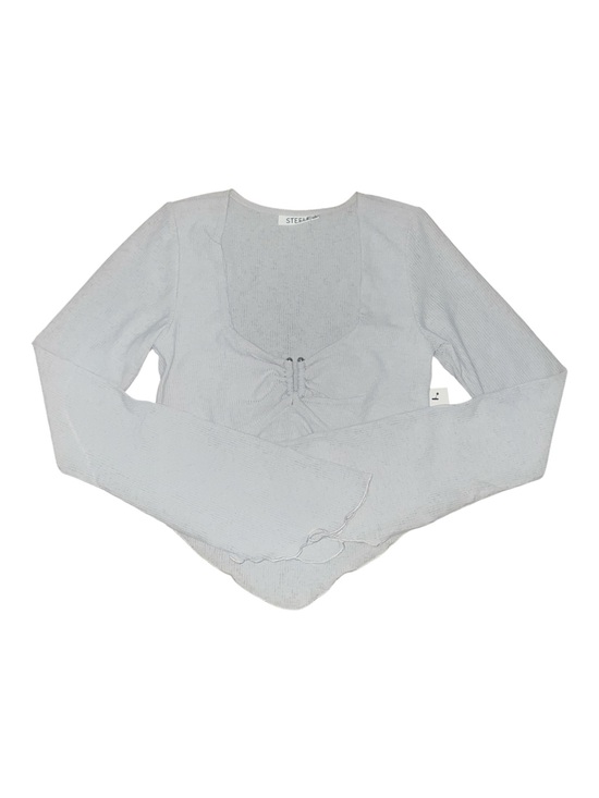 steele. Tops - NWT Steele grey/silver fairy core long sleeve